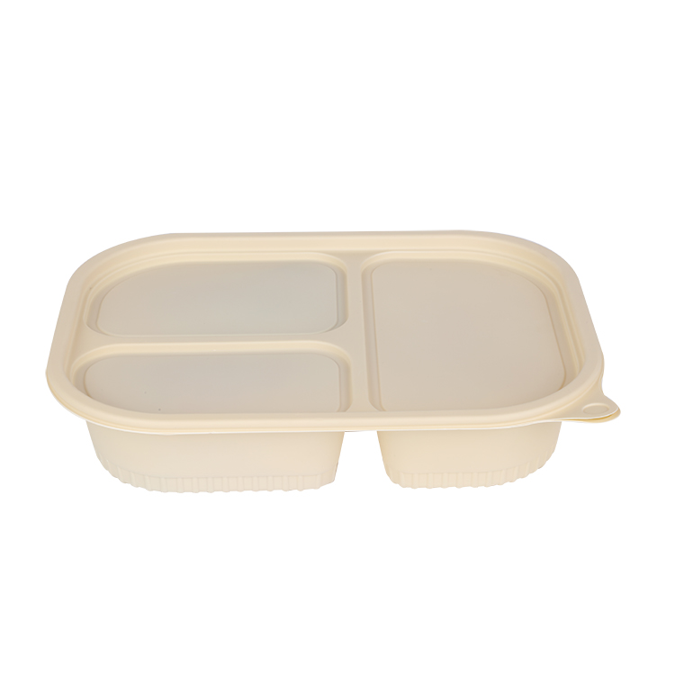 玉米淀粉三分格餐盒