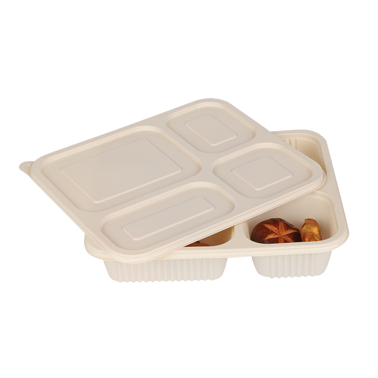 玉米淀粉四分格餐盒